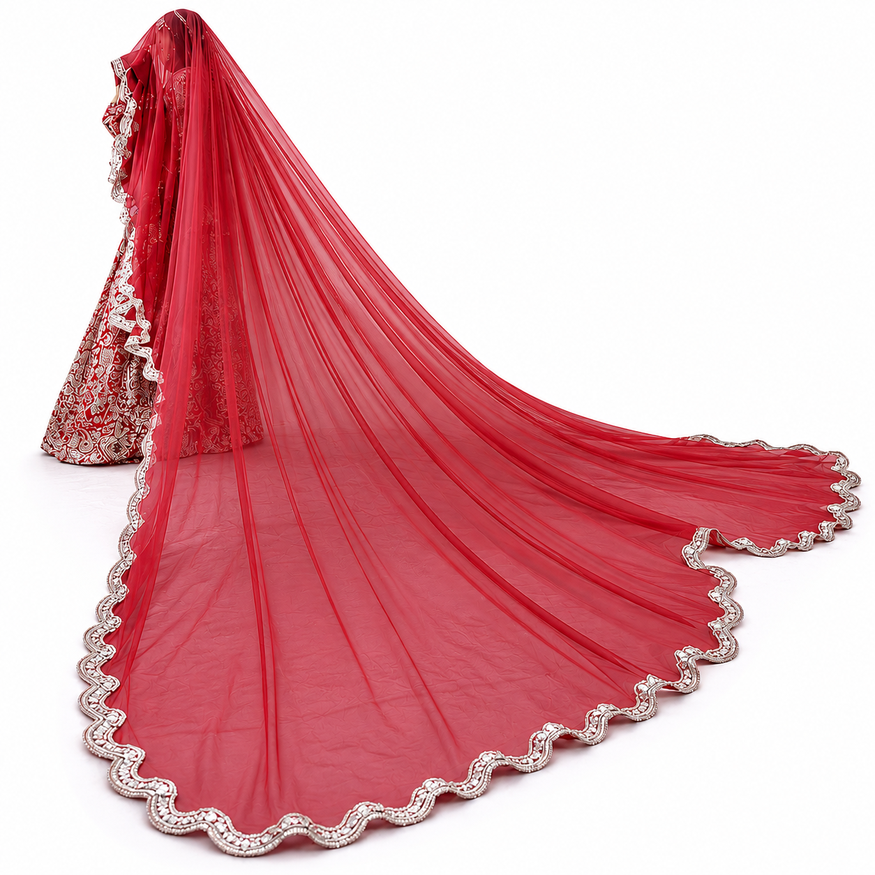 Rajwada Bridal Veil