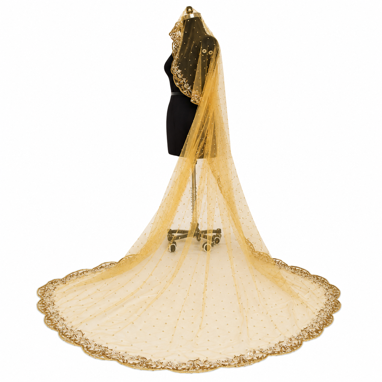 Dabka Work Dupatta